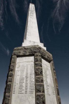 Spioenkop War Memorial.