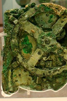 The Antikythera Mechanism was retrieved from a Roman shipwreck off the Greek island of Antikythera in 1901.