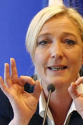 "There's no Islamophobia ...  I'm not fighting against a religion". MARINE LE PEN