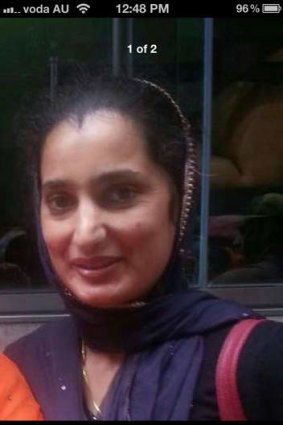 Tragedy: victim Parwinder Kaur.