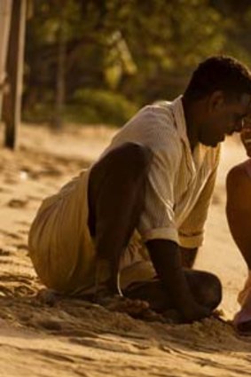 Great love ... Jimi Bani and Deborah Mailman play Eddie and Bonita Mabo in <i>Mabo</i>, a film Perkins believes will be cathartic for the late activist's family.