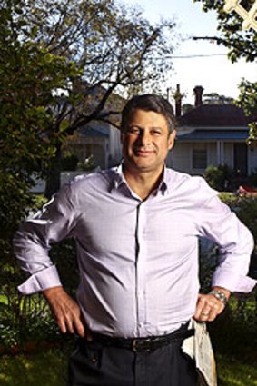 Former premier Steve Bracks at his Williamstown home: ''Now I have probably five times the amount of time with my family.''