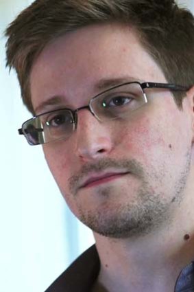 NSA whistleblower Edward Snowden.