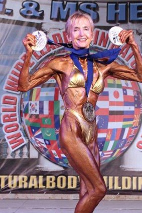 Bodybuilding grandmother busts stereotypes
