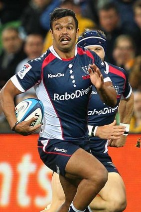 "The danger is he [Kurtley Beale] is probably the world's best fullback as well, so what do you lose by not having him there as an attacking presence?" ... Rebels captain Gareth Delve.