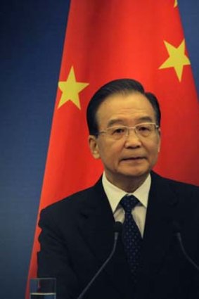 Chinese PM ... Wen Jiabao.