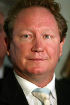 Andrew Forrest's company Fortescue conformed it had engaged senior counsel.