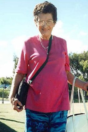 Helen Margaret Bromley, 73, was found in the back yard of her Mandurah home.