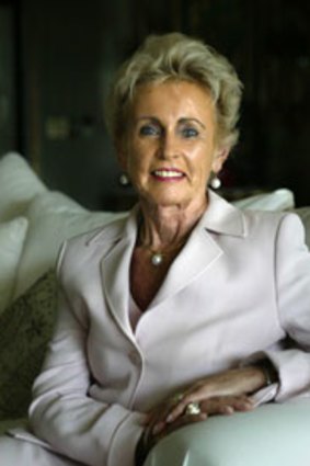 At home in Bellevue Hill ... Lady McMahon in 2004.