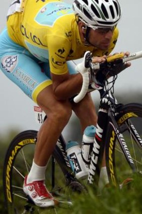 Italian Vincenzo Nibali is on the brink of victory.