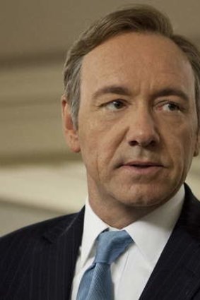 Strike a deal: Kevin Spacey in <i>House of Cards</i>.