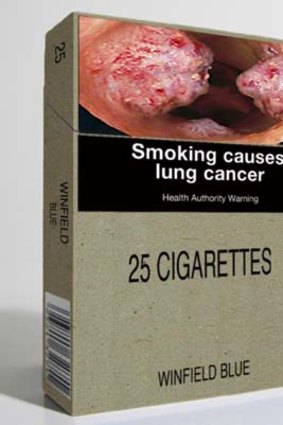 Plain cigarette packaging ... trademark provisions may be added to legislation.