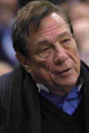 Los Angeles Clippers owner Donald Sterling.