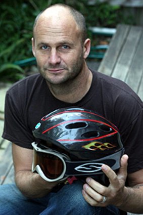 'A helmet would have taken the impact, rather than my brain bouncing around my skull.' - Greg Harris