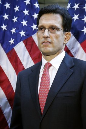 Ousted US House majority leader Eric Cantor.
