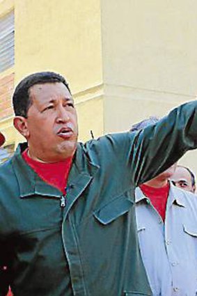 "Defend the homeland"...Venezuala's President Hugo Chavez