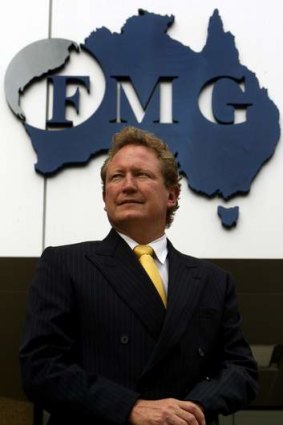 Fortescue CEO Andrew Forrest.