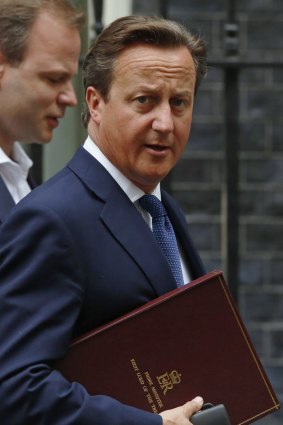 Britain's Prime Minister David Cameron  was less than impressed with the ballad.