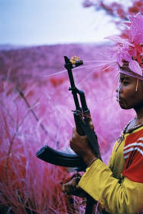 Out of Africa: The ubiquitous pink of Aerochrome in Richard Mosse's <i>Safe from Harm</i>.