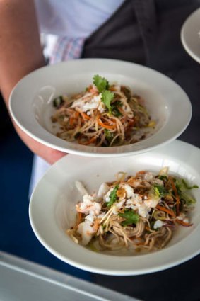 Sample local fare such as spanner crab at one of Noosa's dining hotspots.