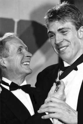 Decorated ... Jim Stynes won a Brownlow Medal in 1991.