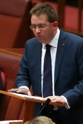 Senator James McGrath lays out his radical libertarian plan in his maiden speech in the Senate on Wednesday.