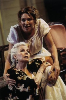 Ranevskaya (Robyn Nevin), with Anya (Anna Torv), is a dangerous, wild spirit in <i>The Cherry Orchard</i>.