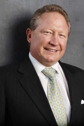 Spending up: Fortescue chairman Andrew Forrest.