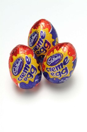 Creme Eggs from Cadbury. 