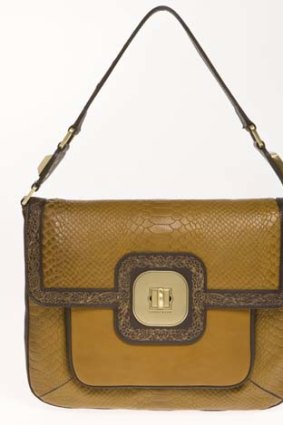 The camel shoulder bag ... Longchamp, $1090.