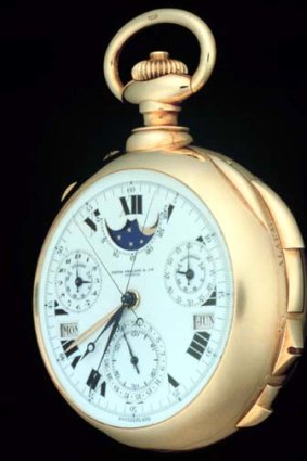 The $11 million Henry Graves Supercomplication has a star chart showing changes in the night sky over Manhattan and a tiny recorder that plays the same melody as Big Ben.
