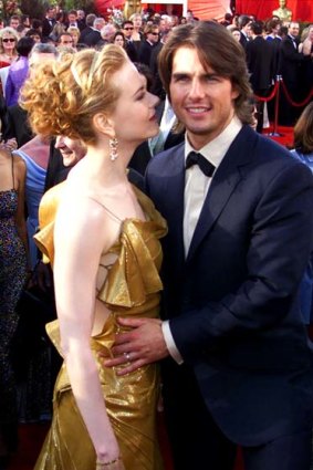 Tom Cruise and Nicole Kidman arrive for the 72nd annual Academy Awards, 2000.