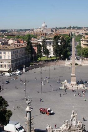 Classic hits: Rome's Piazza del Popolo.