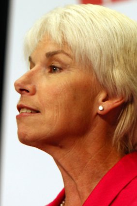 Westpac chief Gail Kelly: To meet investors.