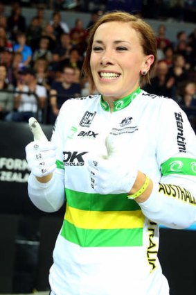Canberra's BMX and mountainbiking champ  Caroline Buchanan.