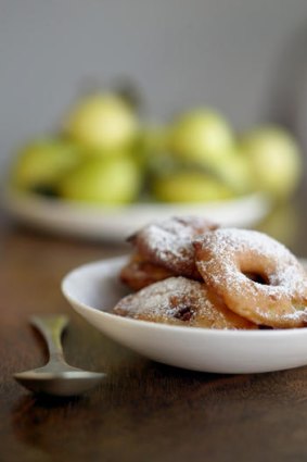 Apple Fritters.