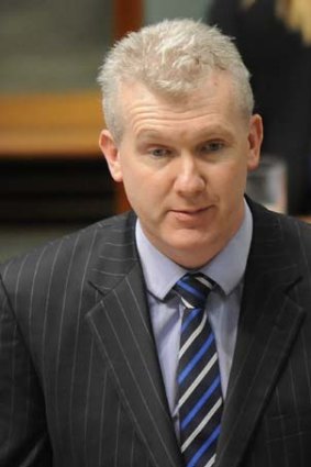 "When we talk about protecting iconic species like the koala, we don't see it as green tape": Tony Burke.
