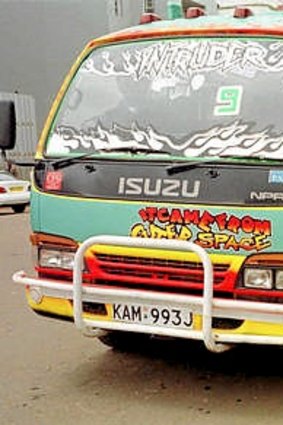 Matatus are noisy, overcowded and almost falling apart, but Kenyan commuters would be paralysed without them.  Matatus fill the gap left by limited bus services.