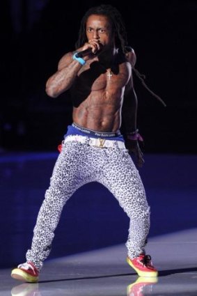 Rapper Lil Wayne. 