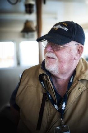 Still waters: Ex-Vietnam veteran Norm Whitburn knows the toll post-traumatic stress disorder takes on sufferers.