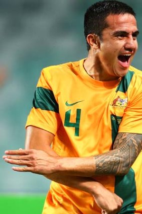 Tim Cahill (left) has been at the forefront of soccer's resurgence in Australia.