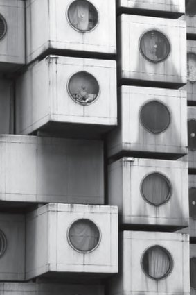 Nakagin Capsule Tower, Tokyo, Japan, 1972 by Kisho & Kurokawa Architect & Associates. Courtesy Dreamstime. From This Brutal World.