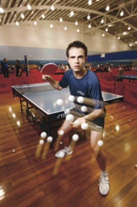 Australian table tennis star William Henzell is playing for gold at the Commonwealth Games.