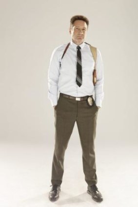 David Duchovny plays detective Sam Hodiak in <i>Aquarius</i>.
