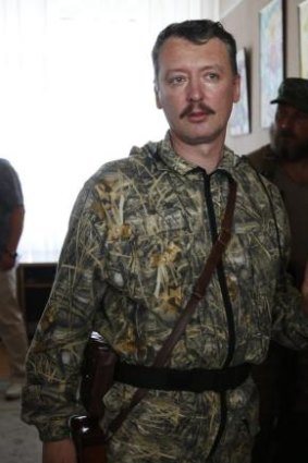 Pro-Russian separatist commander Igor Girkin.