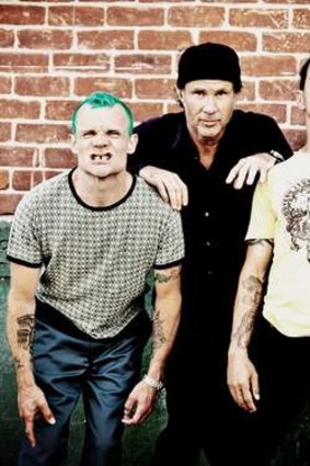 Veteran headliners the Red Hot Chili Peppers.