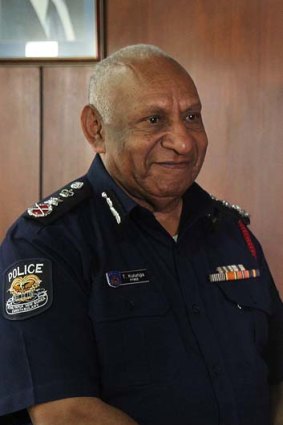 PNG Police Chief Tom Kulunga.