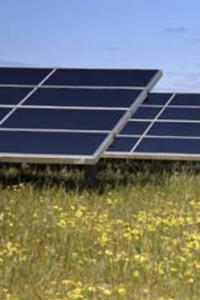 Power shift ... the Clean Energy Finance Corporation will look to invest in solar energy sources, new modelling says.
