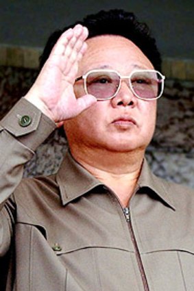 Kim Jong Il in a 2003 file photo.