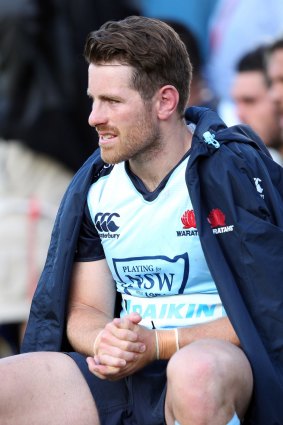 Bad timing: Bernard Foley suffered a shoulder injury that looks set to keep him out of the Super Rugby season opener.